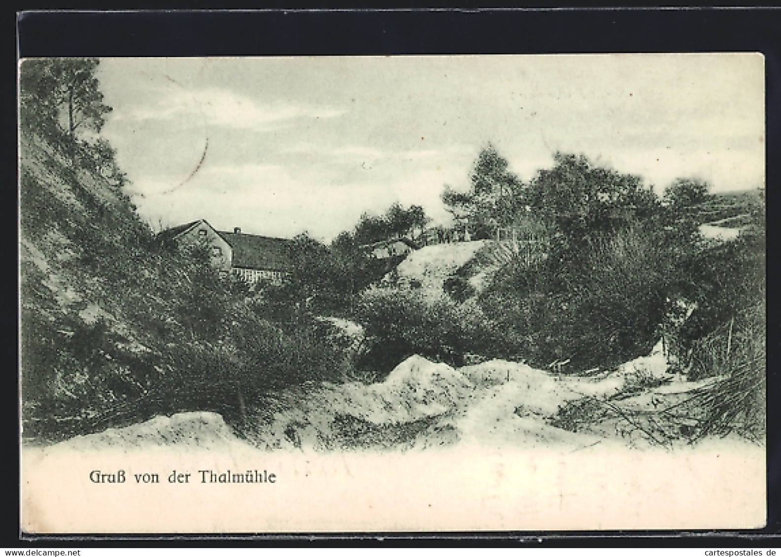 AK Lenzen /Elbe, Thalmühle
