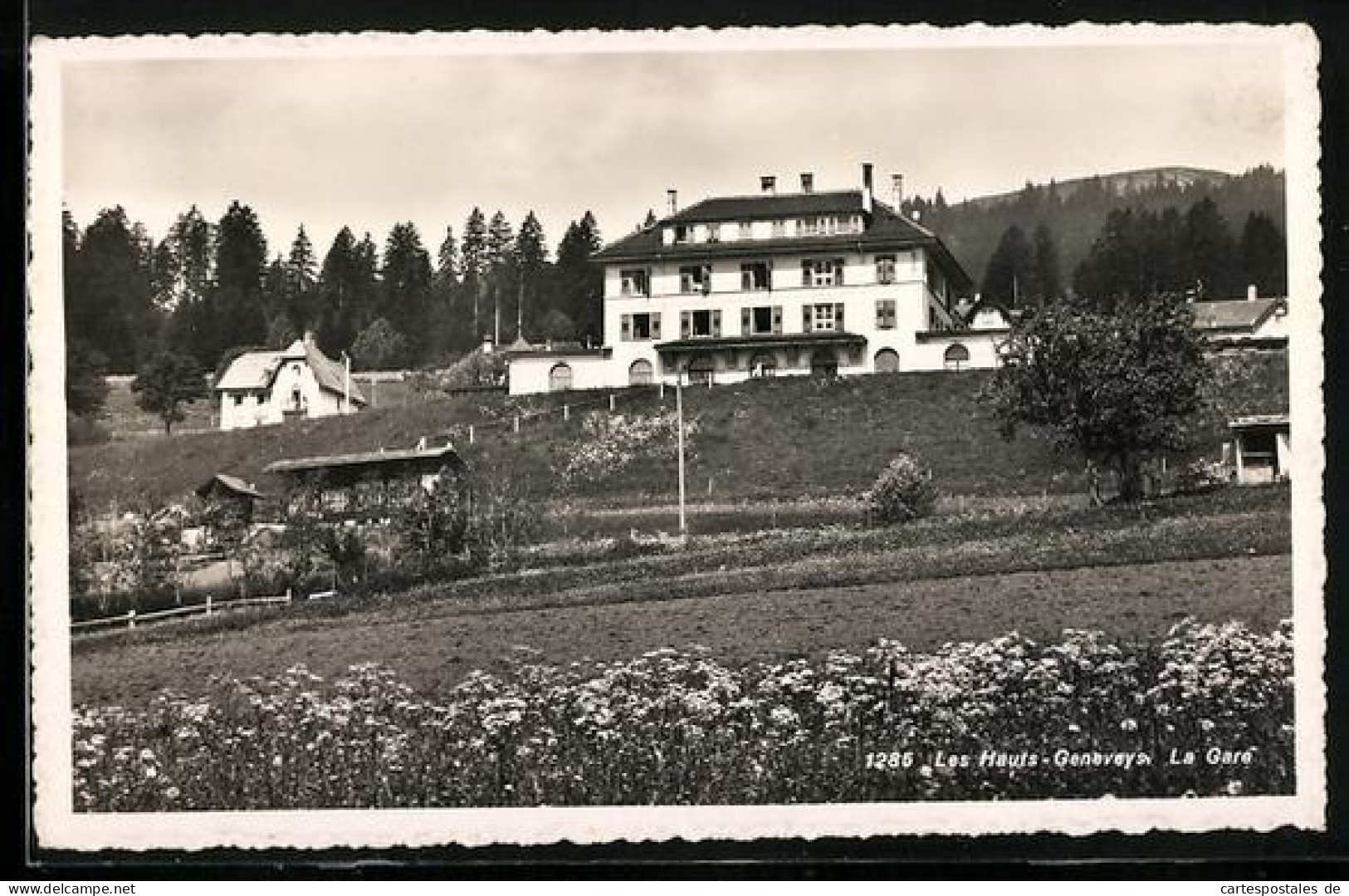 AK Les Hauts-Geneveys, La Gare