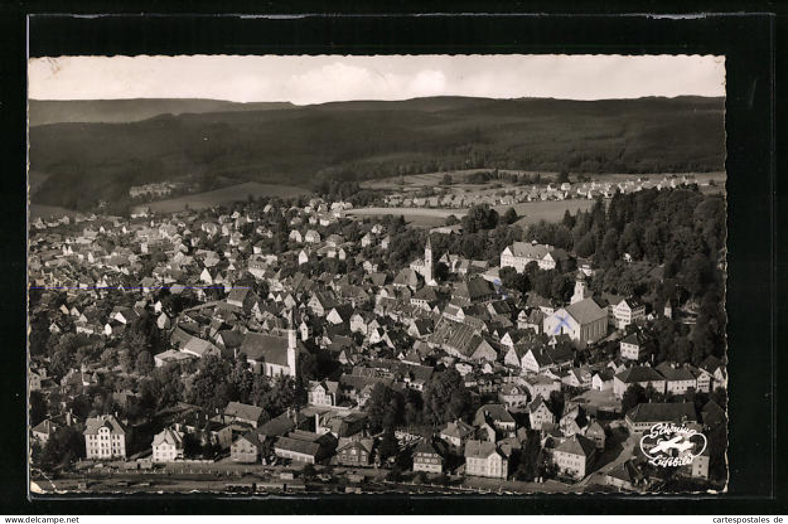 AK Leutkirch, Gesamtansicht, Luftbild