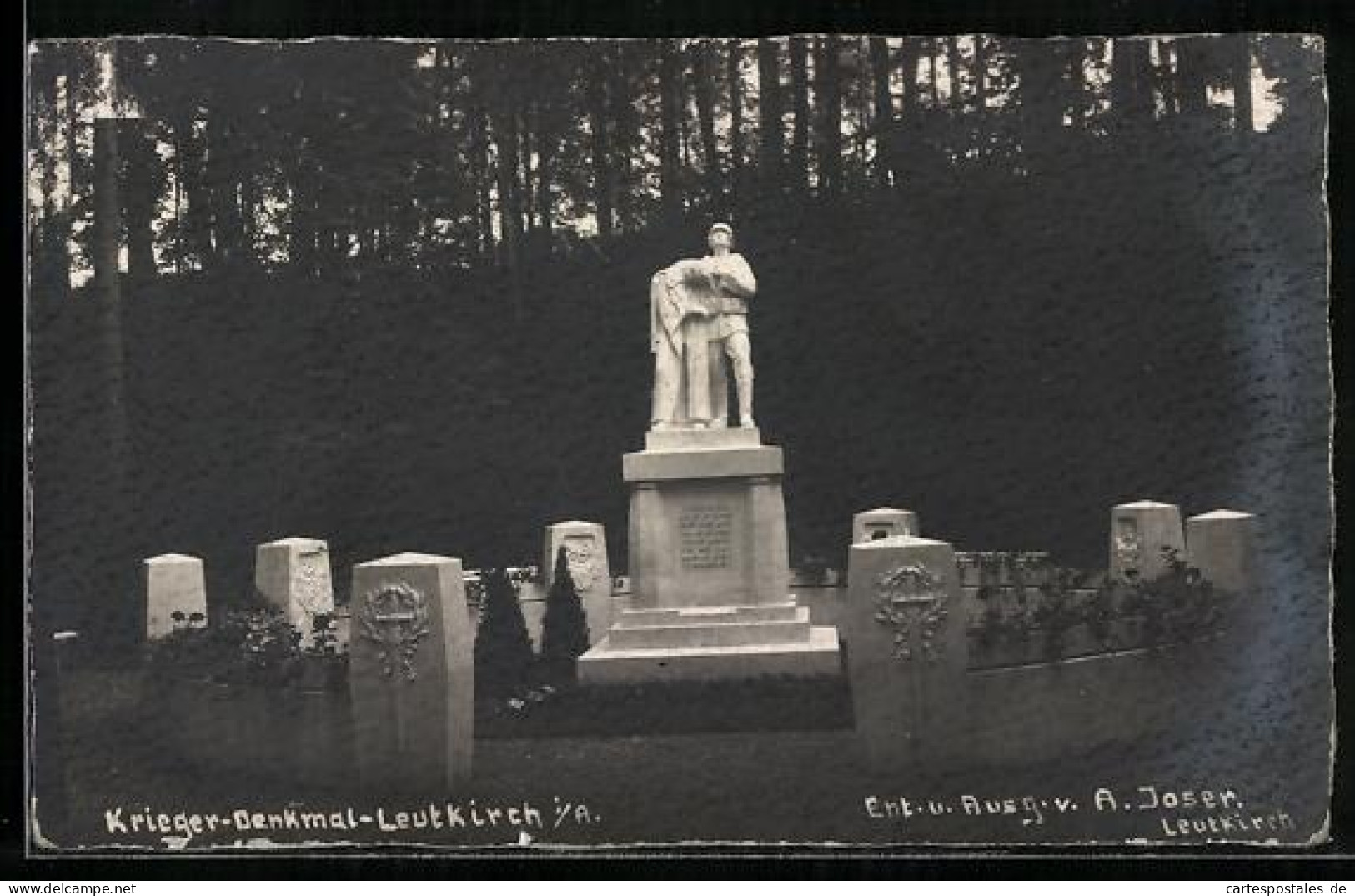 AK Leutkirch i. A., Krieger-Denkmal