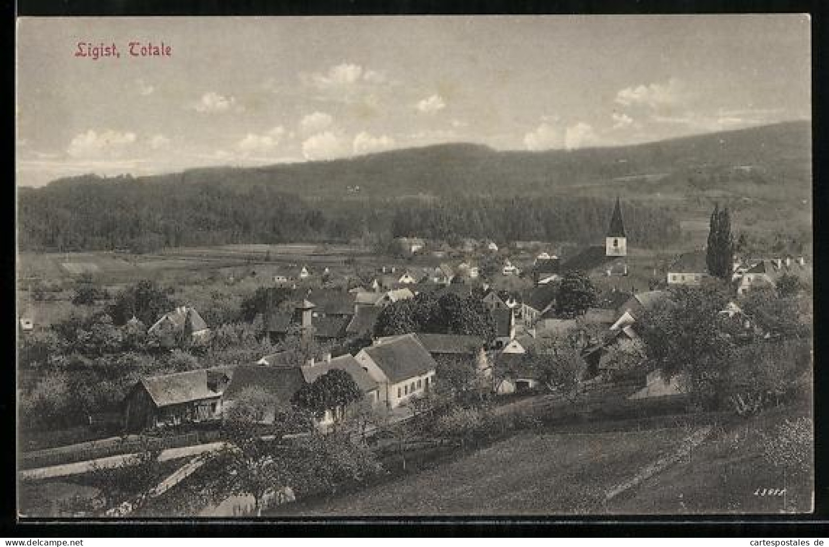 AK Ligist, Blick auf den Ort