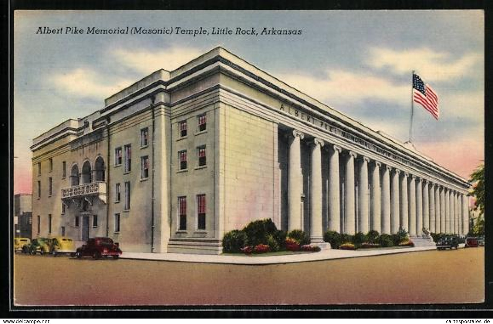 AK Little Rock, AR, Albert Pike Memorial Masonic Temple