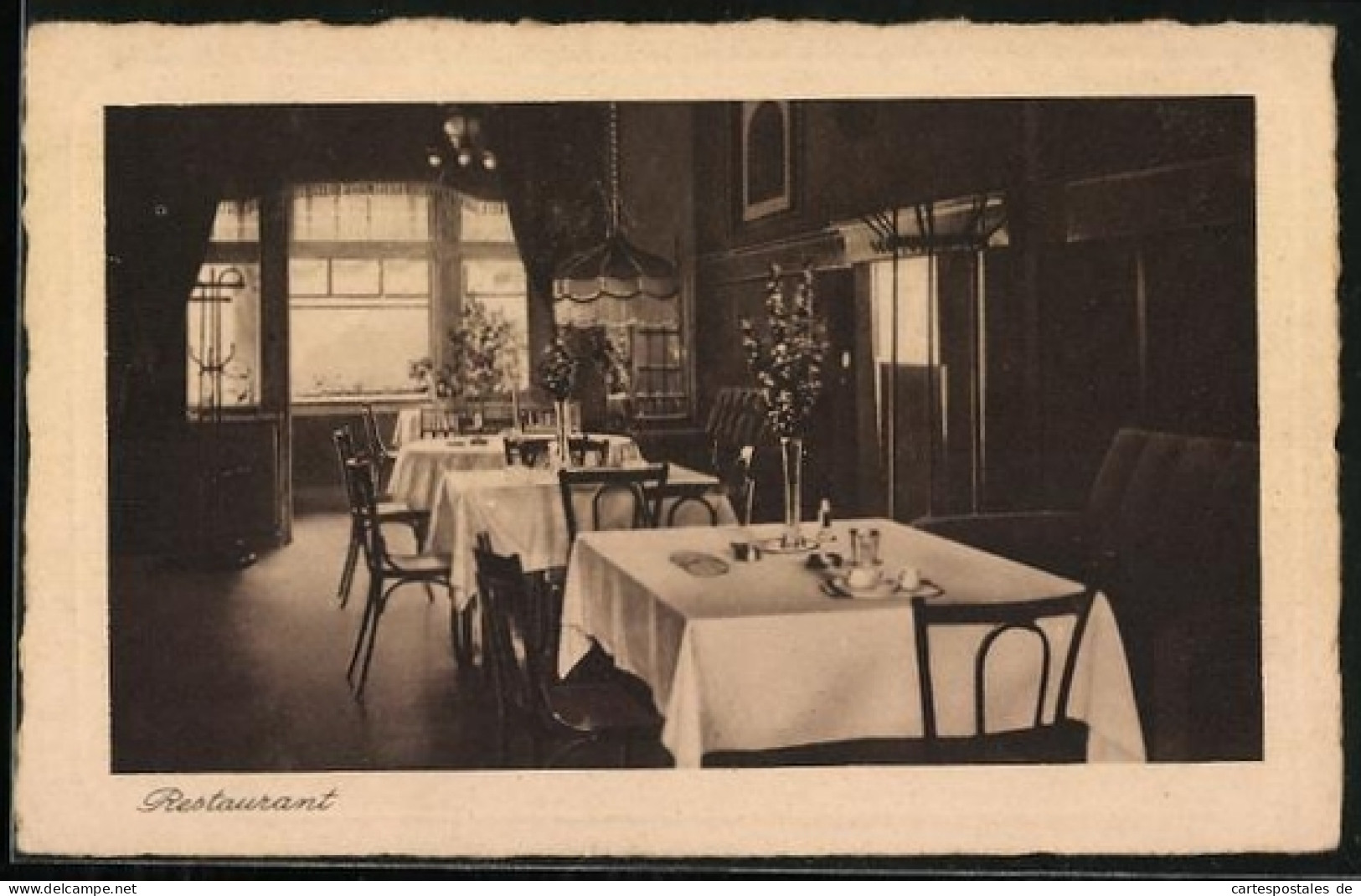 AK Löhne, Bahnhofs-Hotel, Restaurant