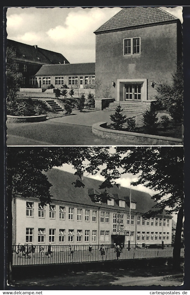 AK Löhne-Bhf. / Westf., Volksschule