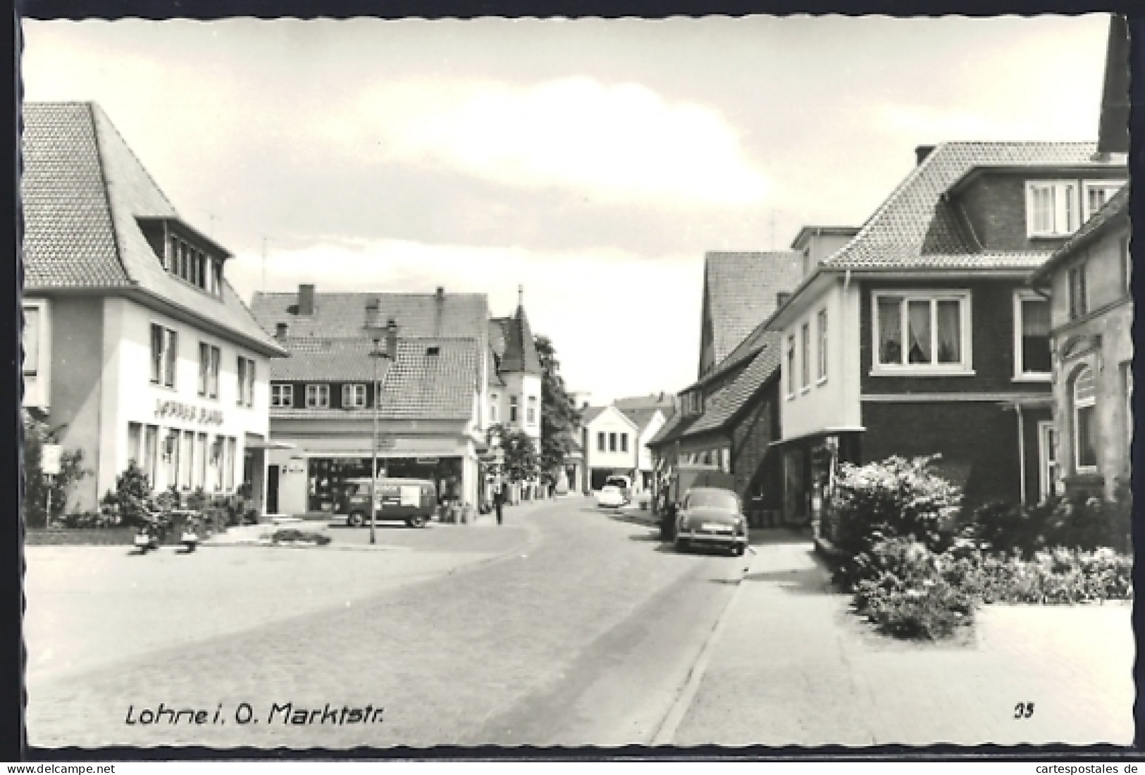 AK Lohne i. O., Marktstrasse