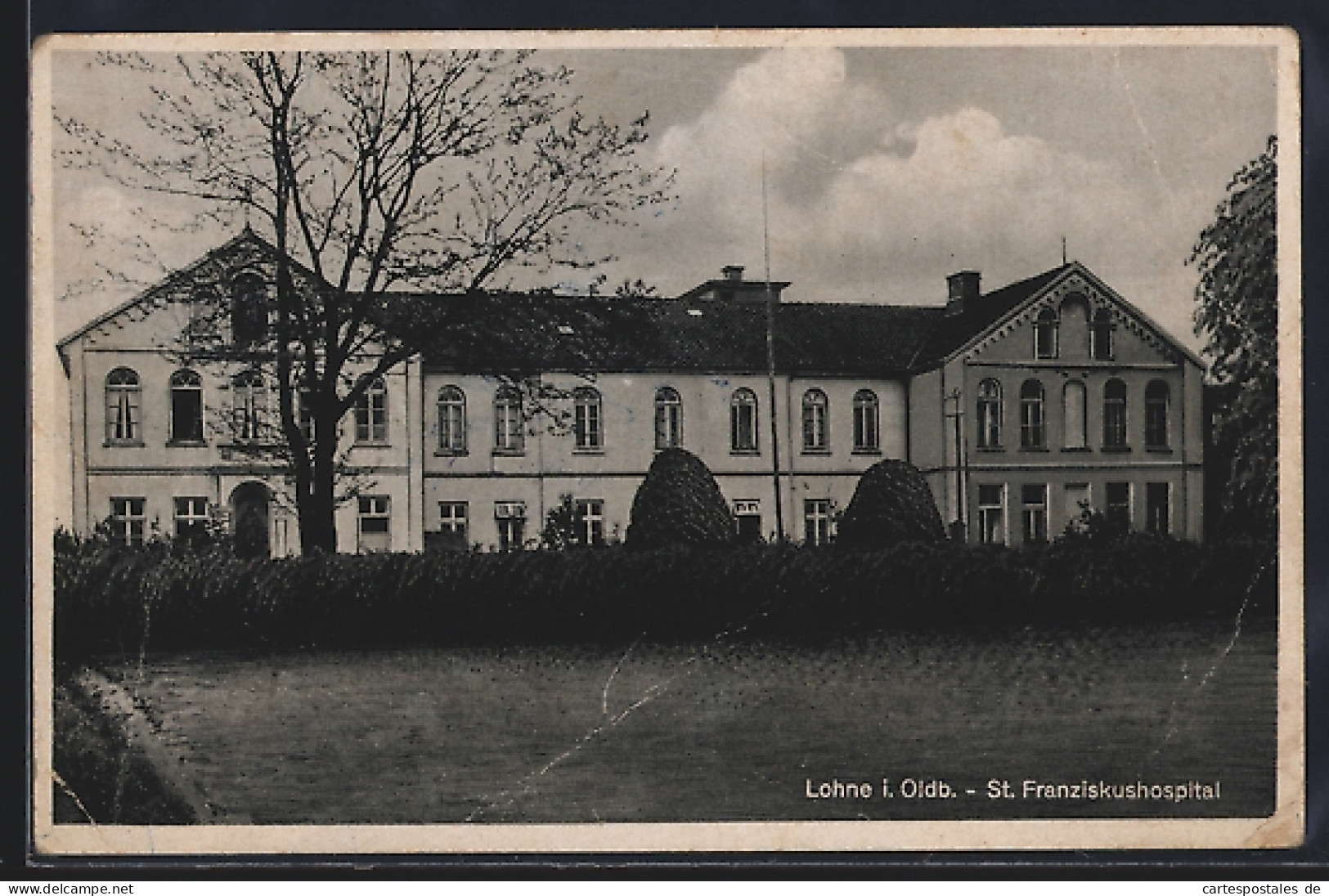 AK Lohne i. Oldb., Blick zum St. Franziskushospital