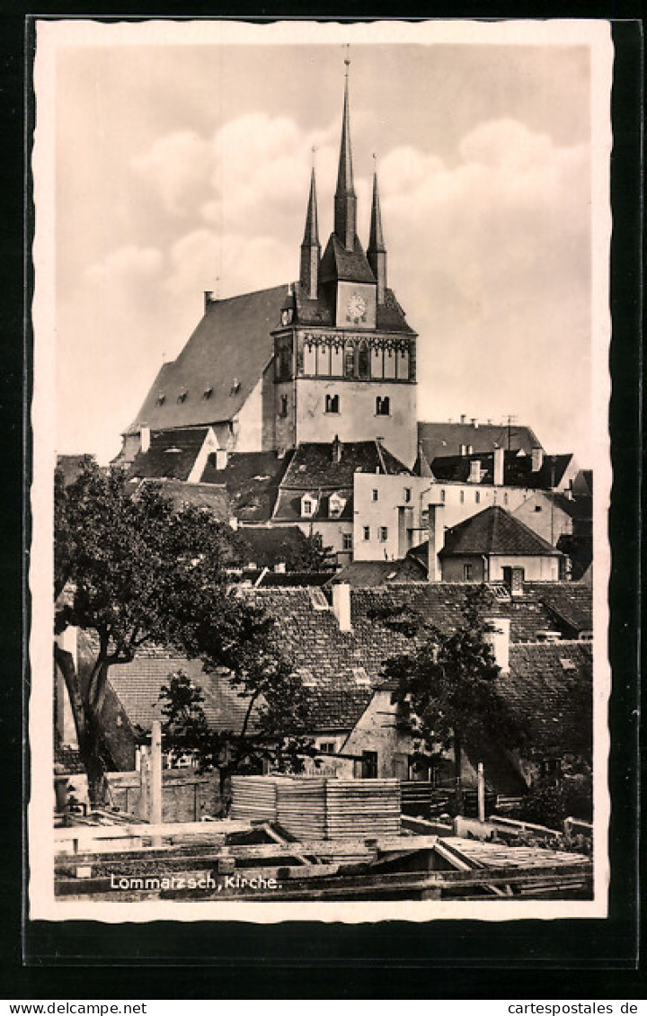 AK Lommatzsch, Kirche