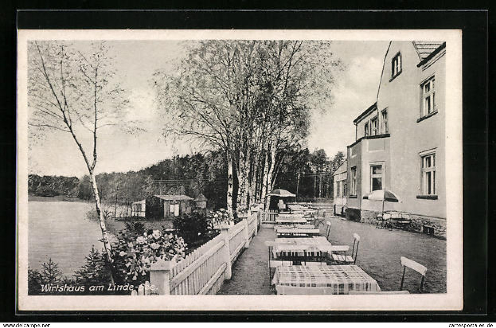 AK Löwenberg /Mark, Gasthaus am Linde-See