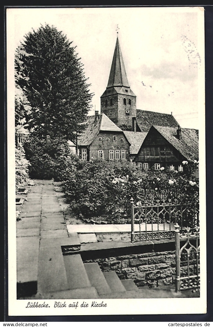 AK Lübbecke, Blick auf die Kirche