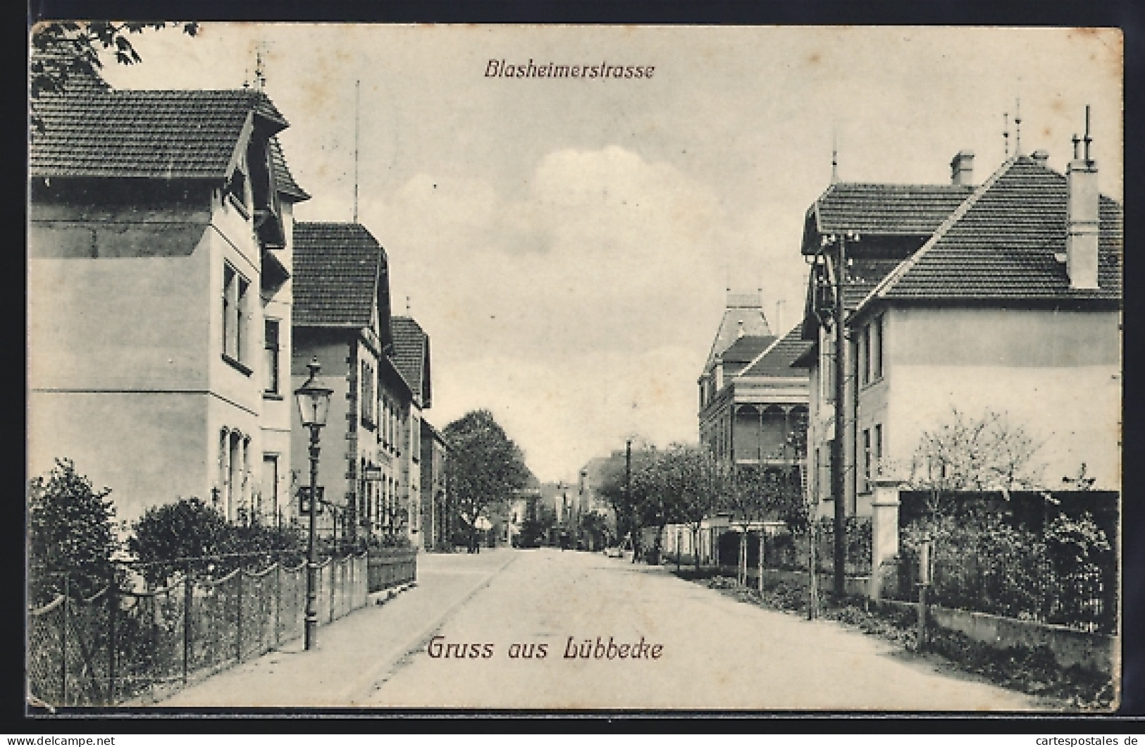 AK Lübbecke, Partie in der Blasheimerstrasse