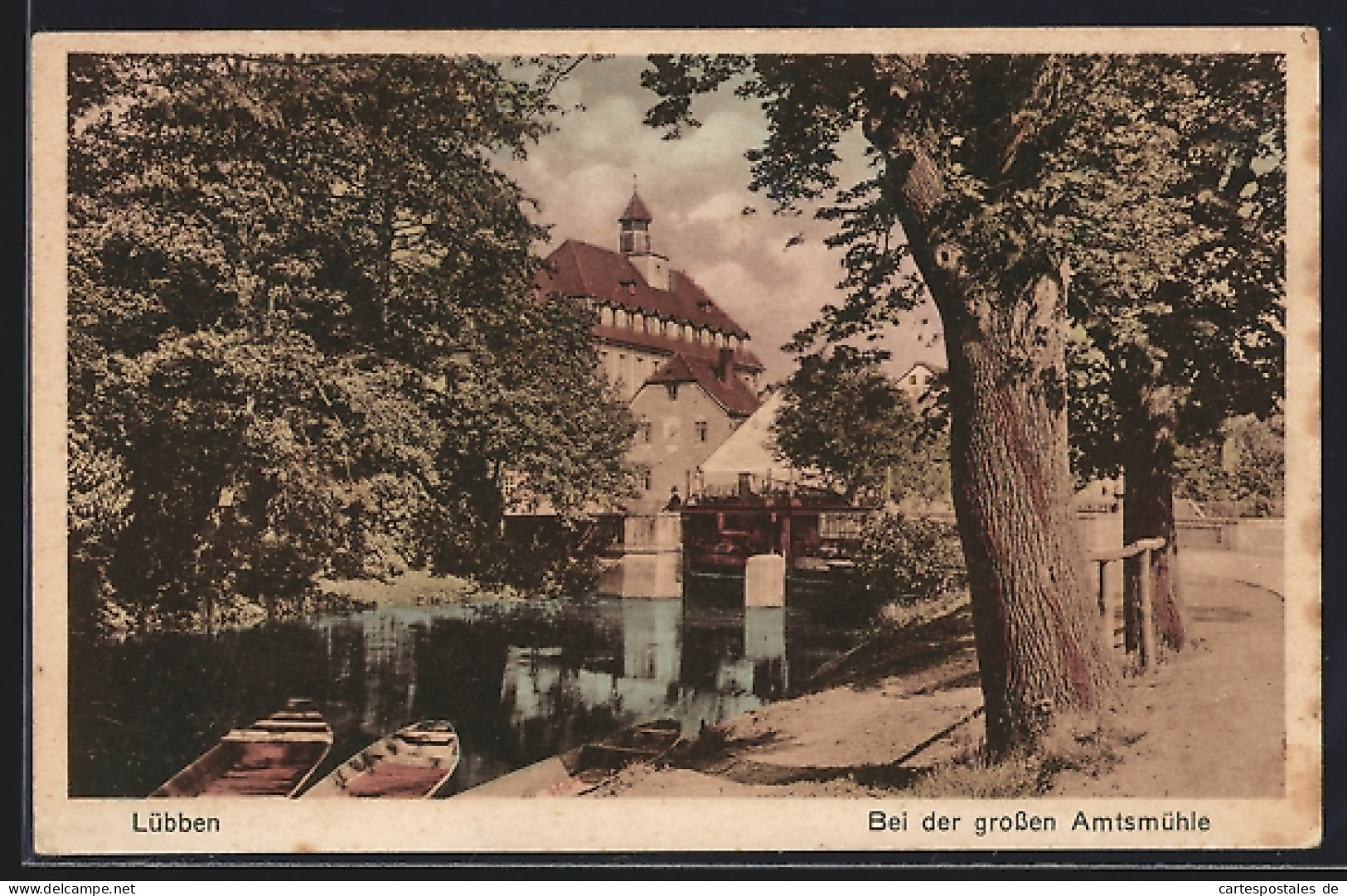 AK Lübben, Bei der grossen Amtsmühle