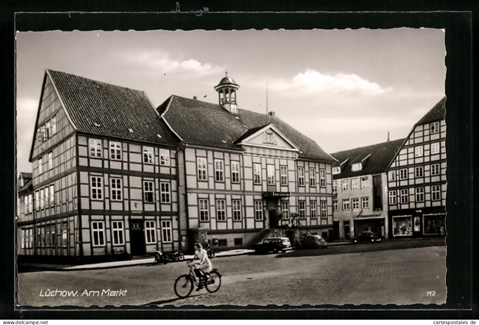 AK Lüchow / Dannenberg, Partie am Markt