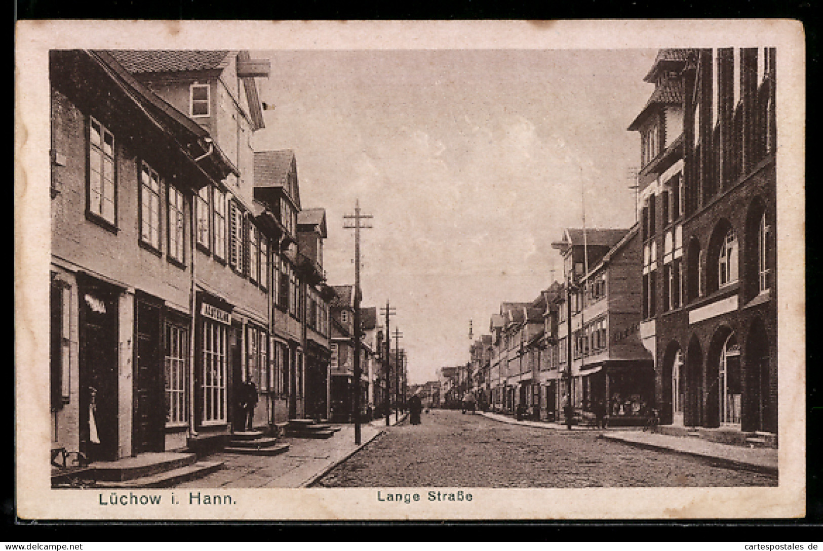 AK Lüchow i. Hann., Lange Strasse