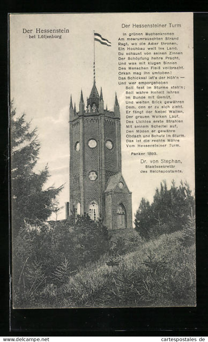 AK Lütjenburg, der Hessensteiner Turm