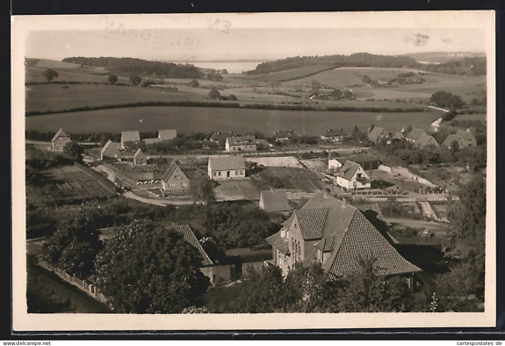 AK Lütjenburg i. Holst., Ortsansicht von oben
