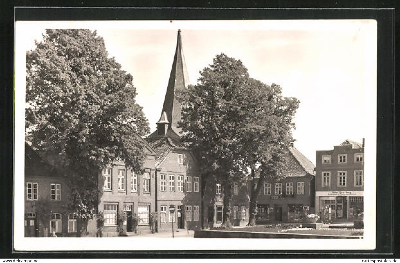 AK Lütjenburg i. Holstein, Blick auf den Marktplatz