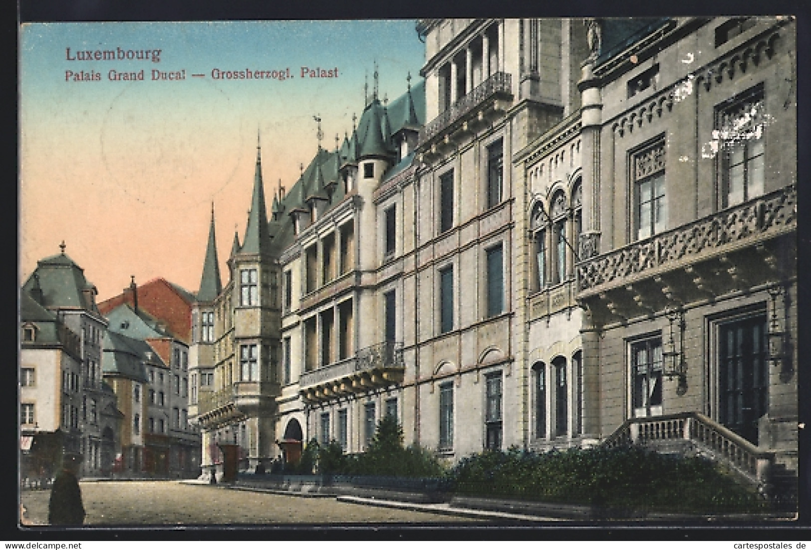 AK Luxembourg, Palais Grand Ducal, Grossherzogl. Palast