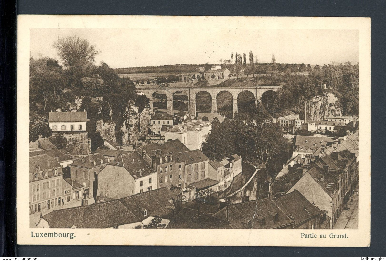 AK Luxemburg-Stadt Blick auf Luxemburg Grund 1925 gebraucht #HE605