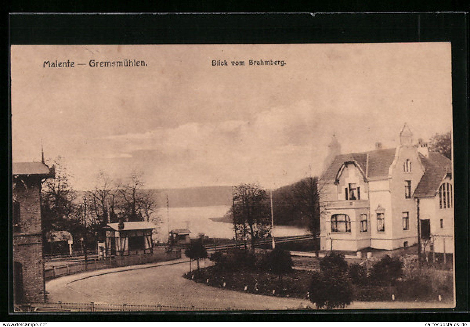 AK Malente-Gremsmühlen, Blick vom Brahmberg