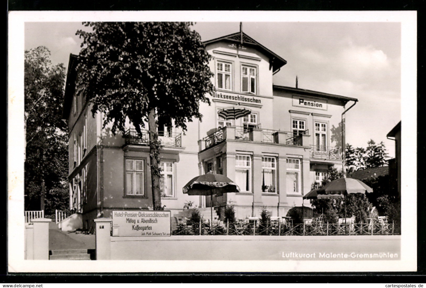 AK Malente-Gremsmühlen, Pension Diekseeschlösschen