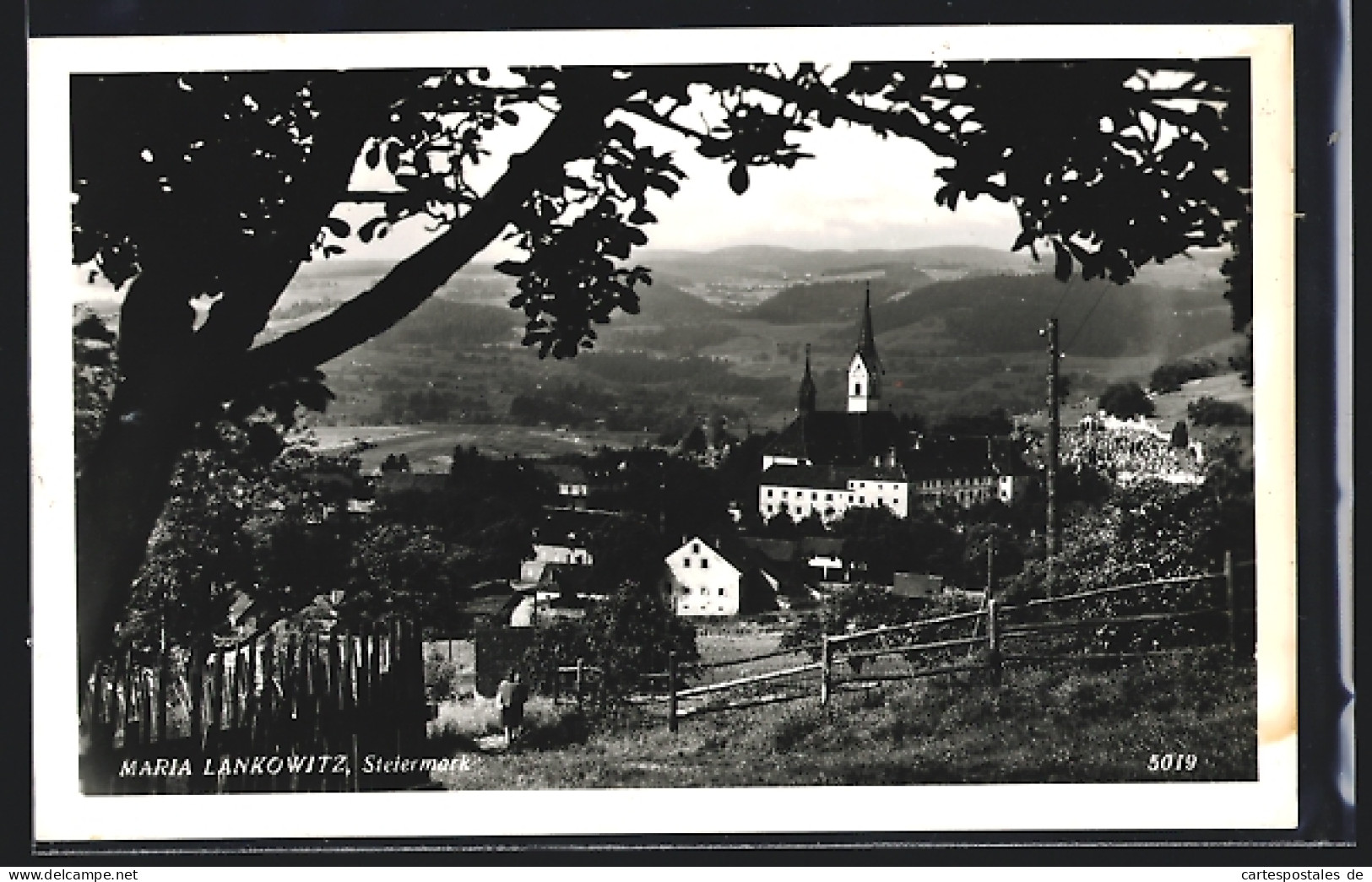 AK Maria Lankowitz /Stmk., Ortsansicht aus der Vogelschau