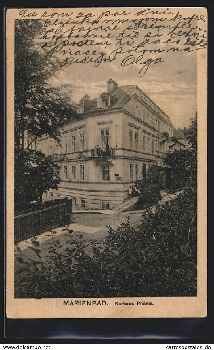 AK Marienbad, Kurhaus Phönix