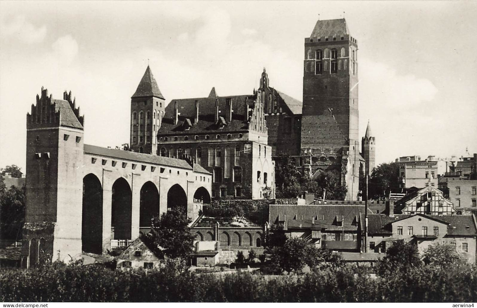 AK Marienwerder Schloss Westpreussen ungelaufen Postkarte