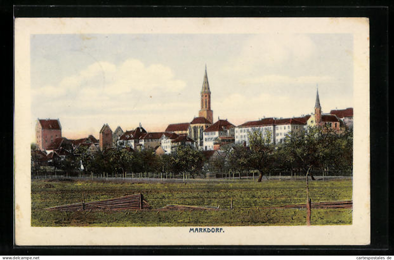 AK Markdorf, Totalansicht der Ortschaft