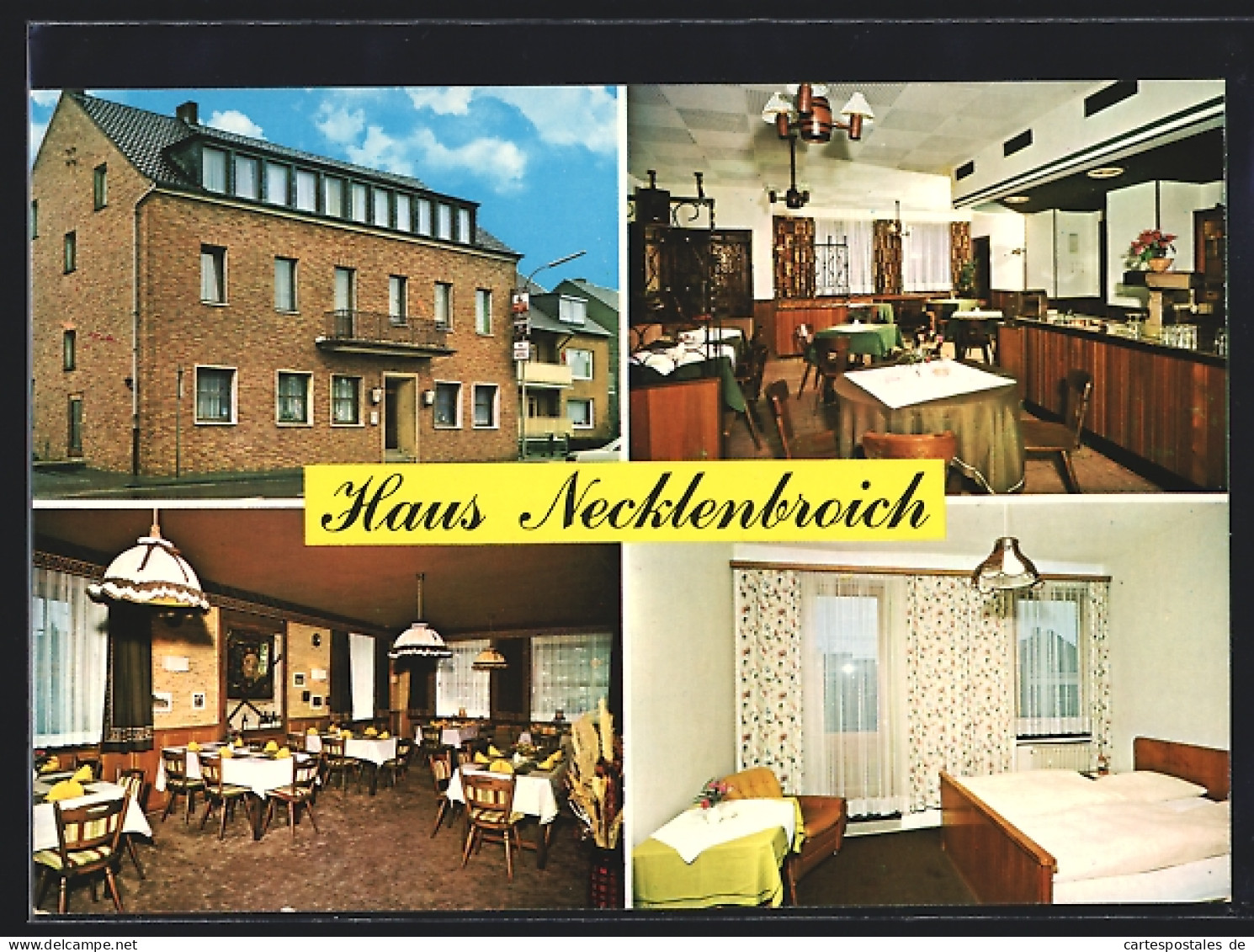 AK Meerbusch-Büderich, Hotel-Restaurant Haus Necklenbroich Grögor, Necklenbroicher Str. 47