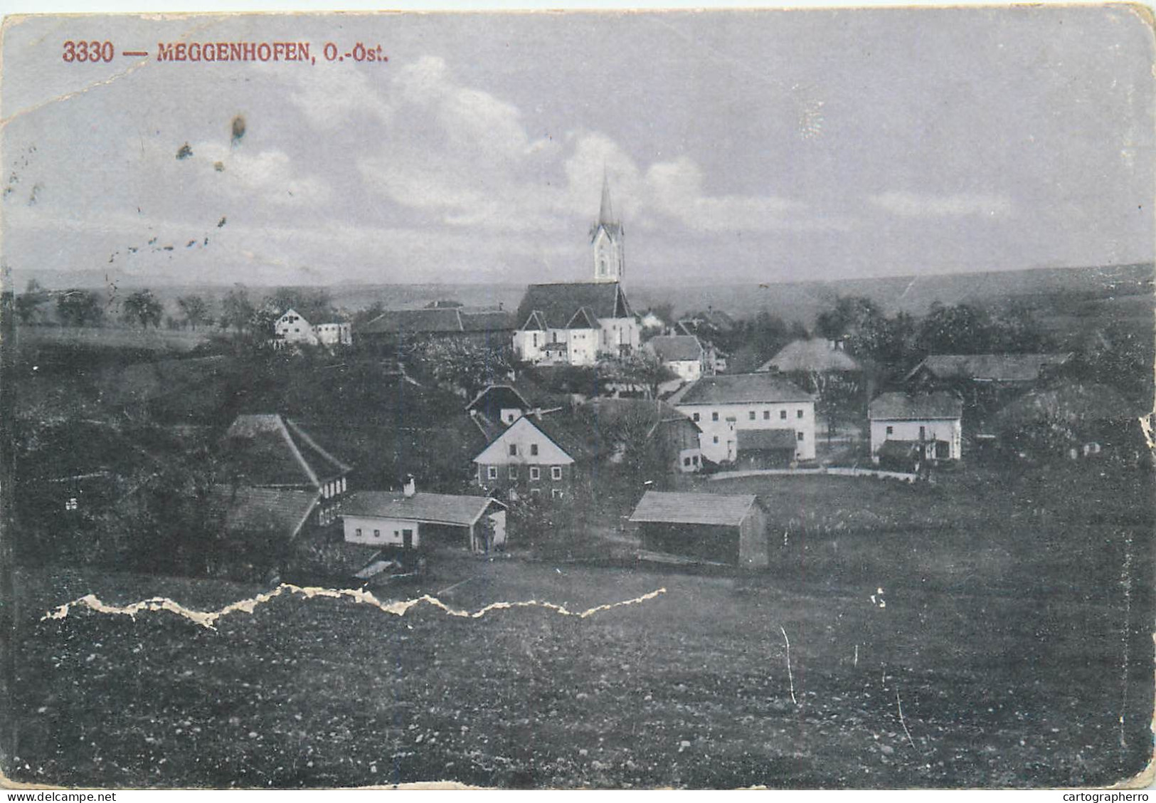 AK MEGGENHOFEN b. Grieskirchen