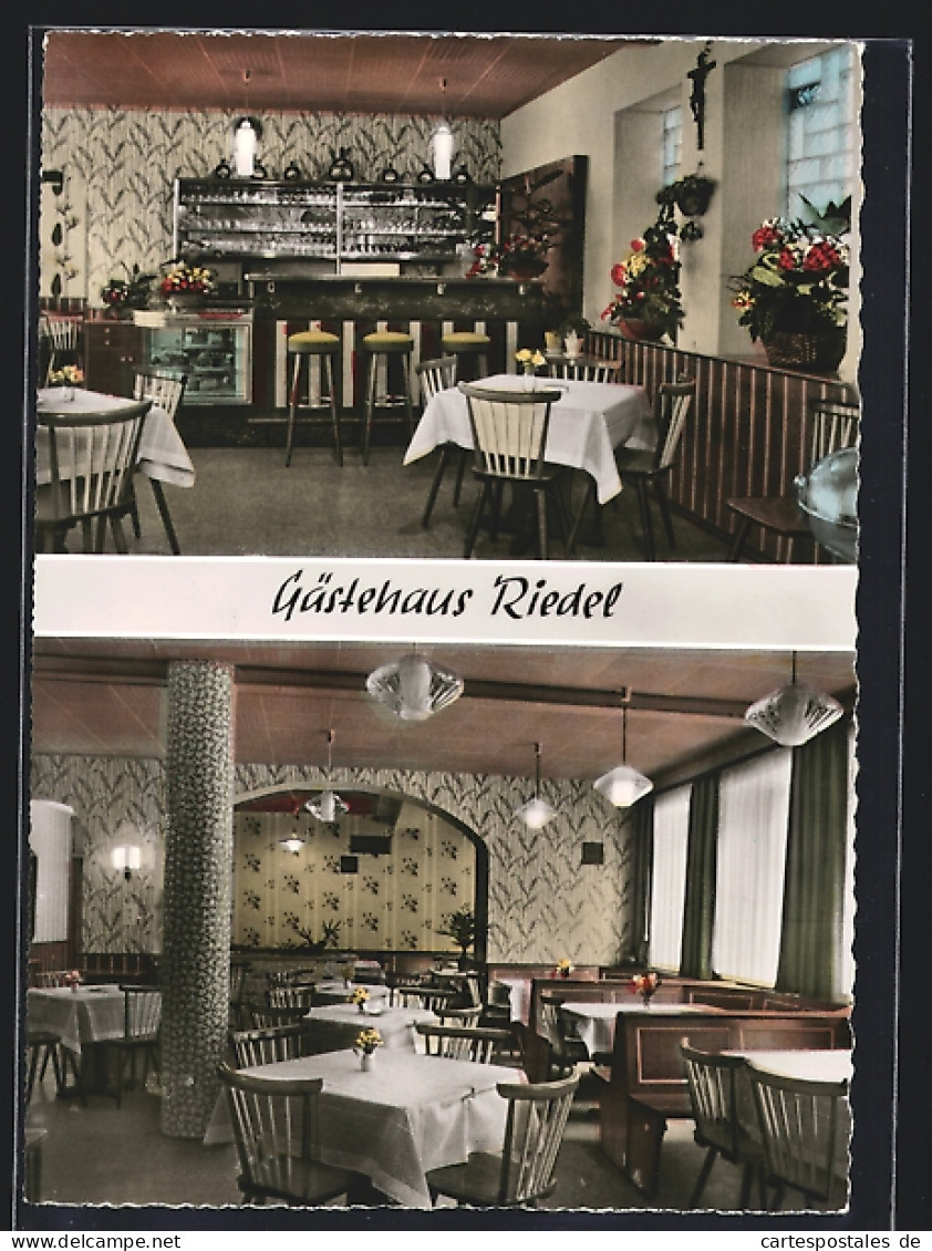 AK Mellrichstadt, Café-Gästehaus Riedl