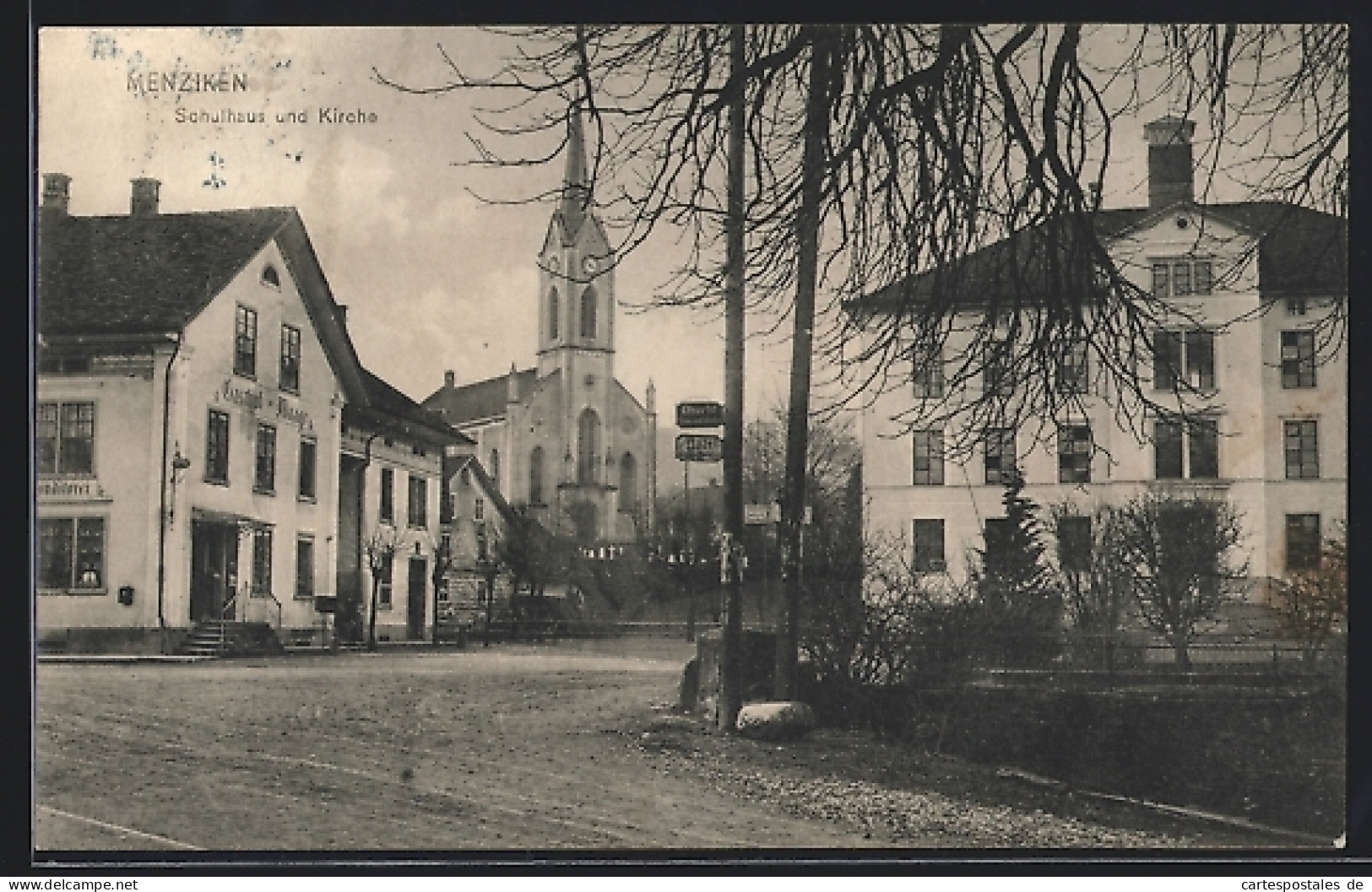 AK Menziken, Schulhaus und Kirche