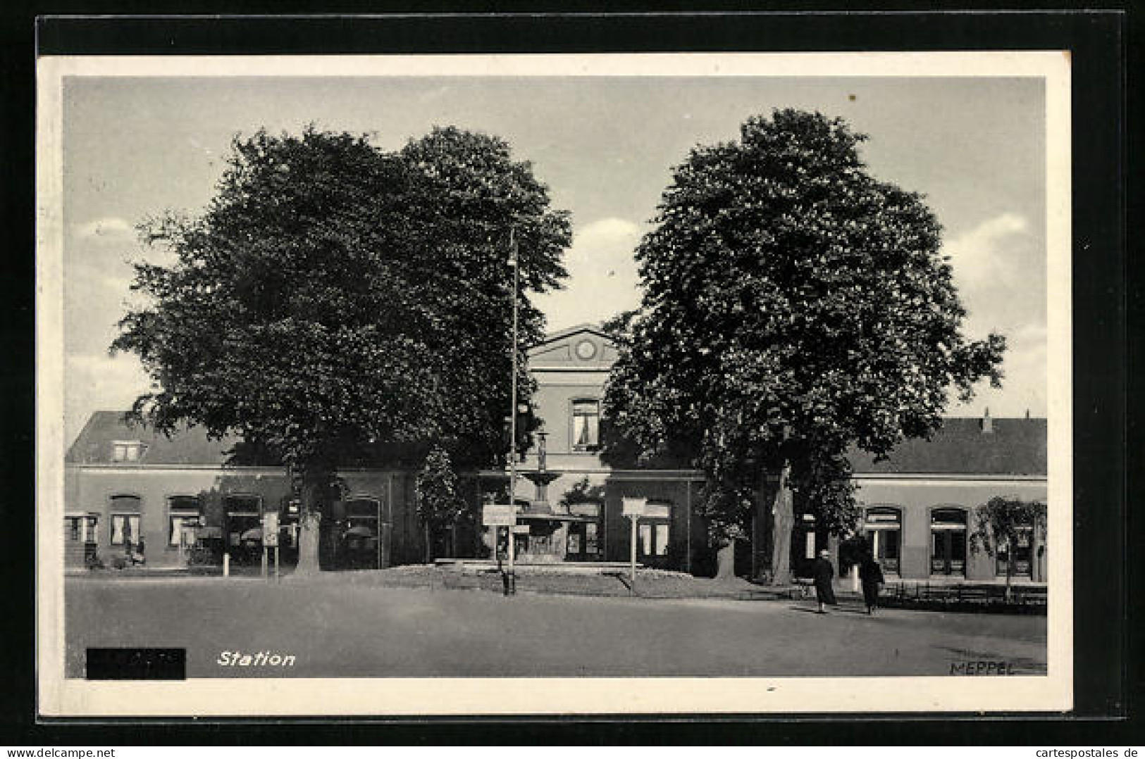 AK Meppel, vor dem Bahnhof