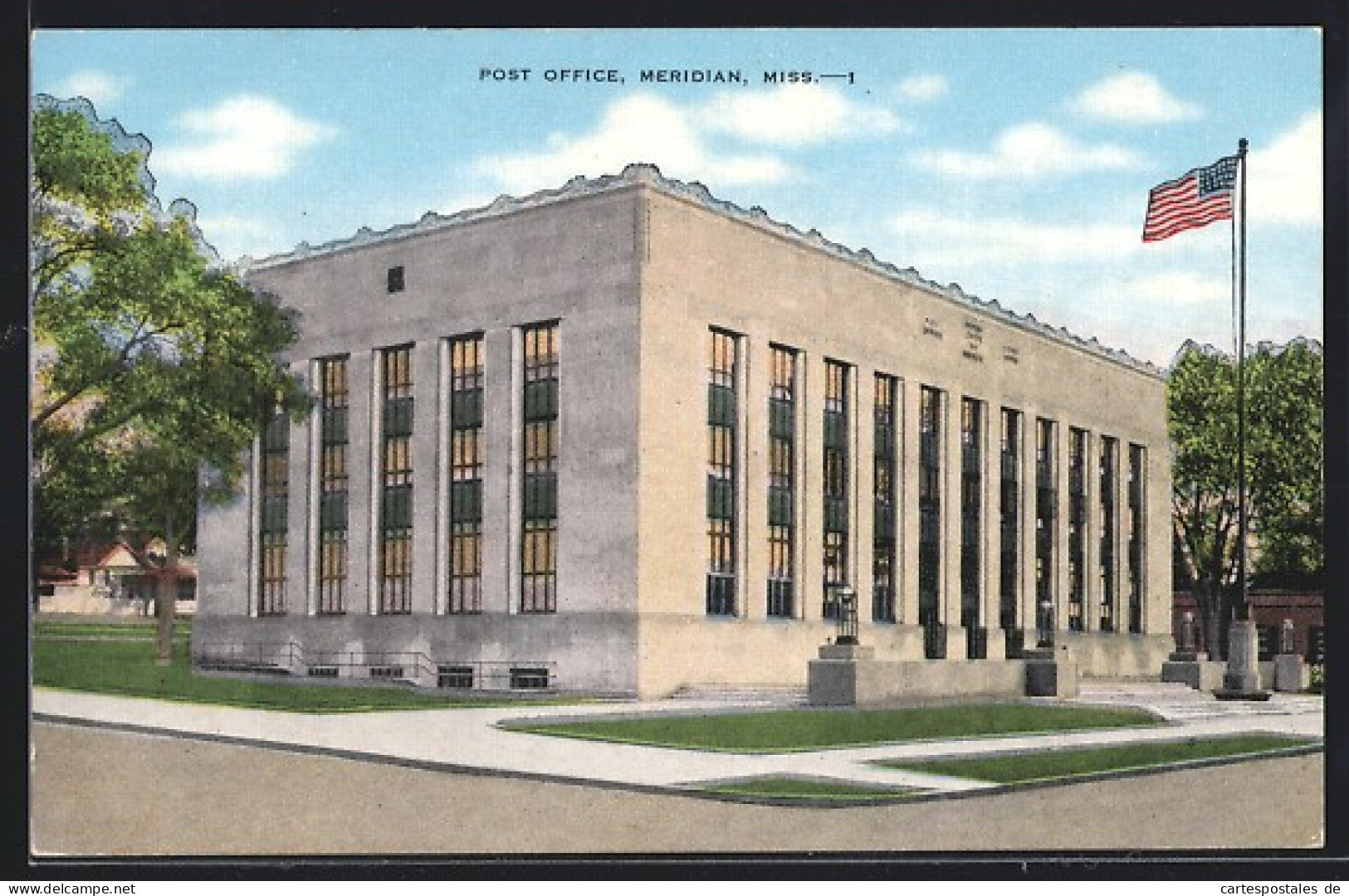 AK Meridian, MS, Post Office