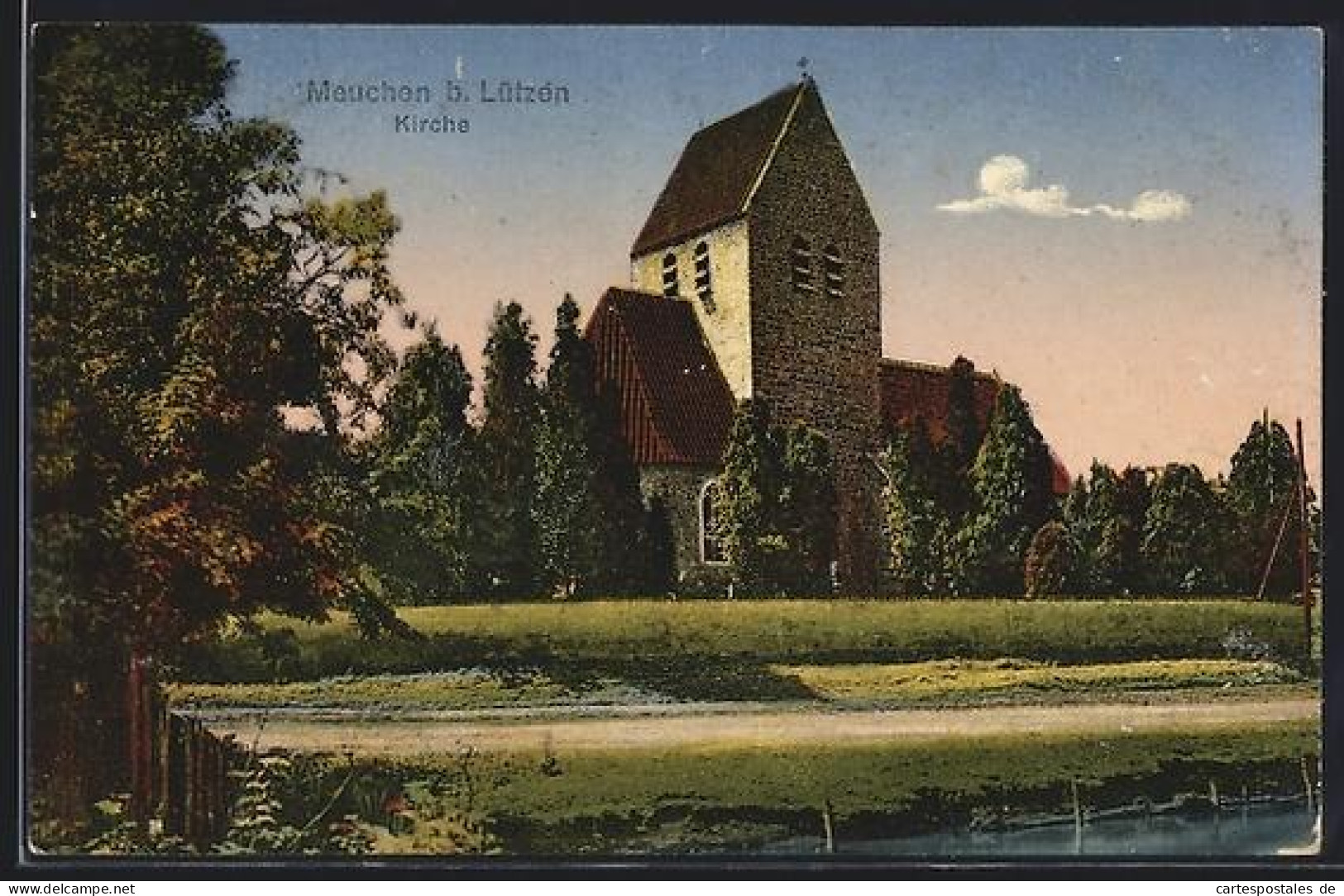 AK Meuchen b. Lützen, Kirche