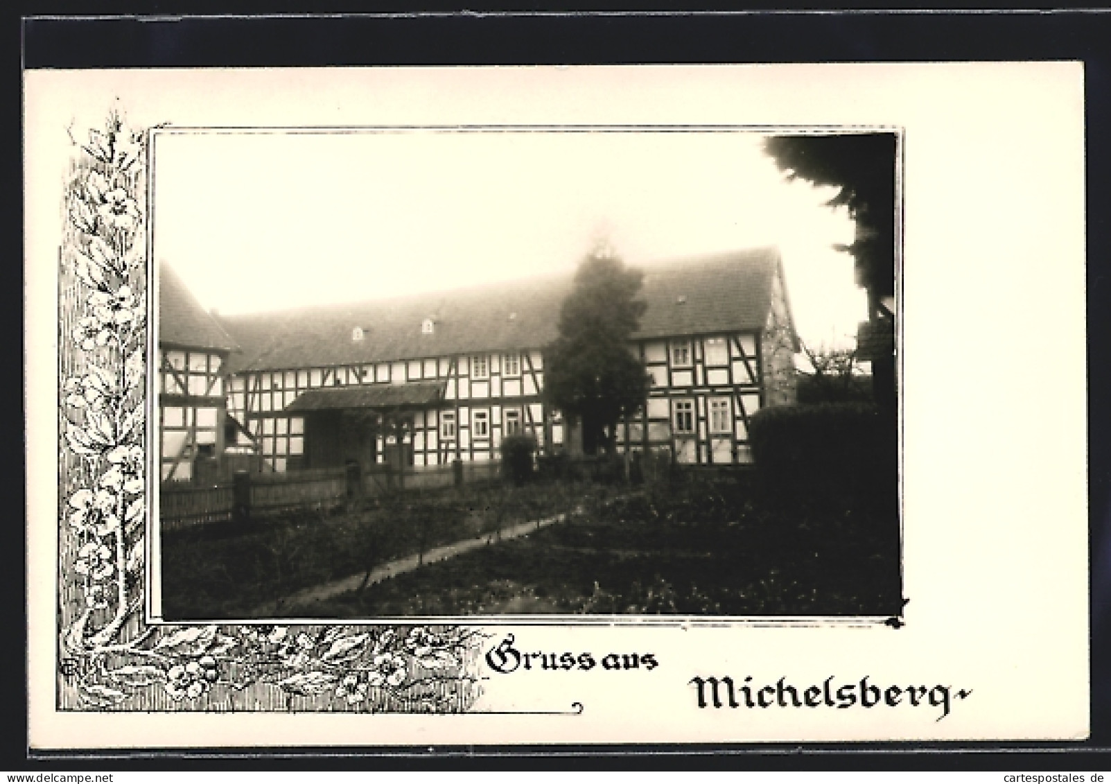 AK Michelsberg / Schwalmstadt, Bauernhaus