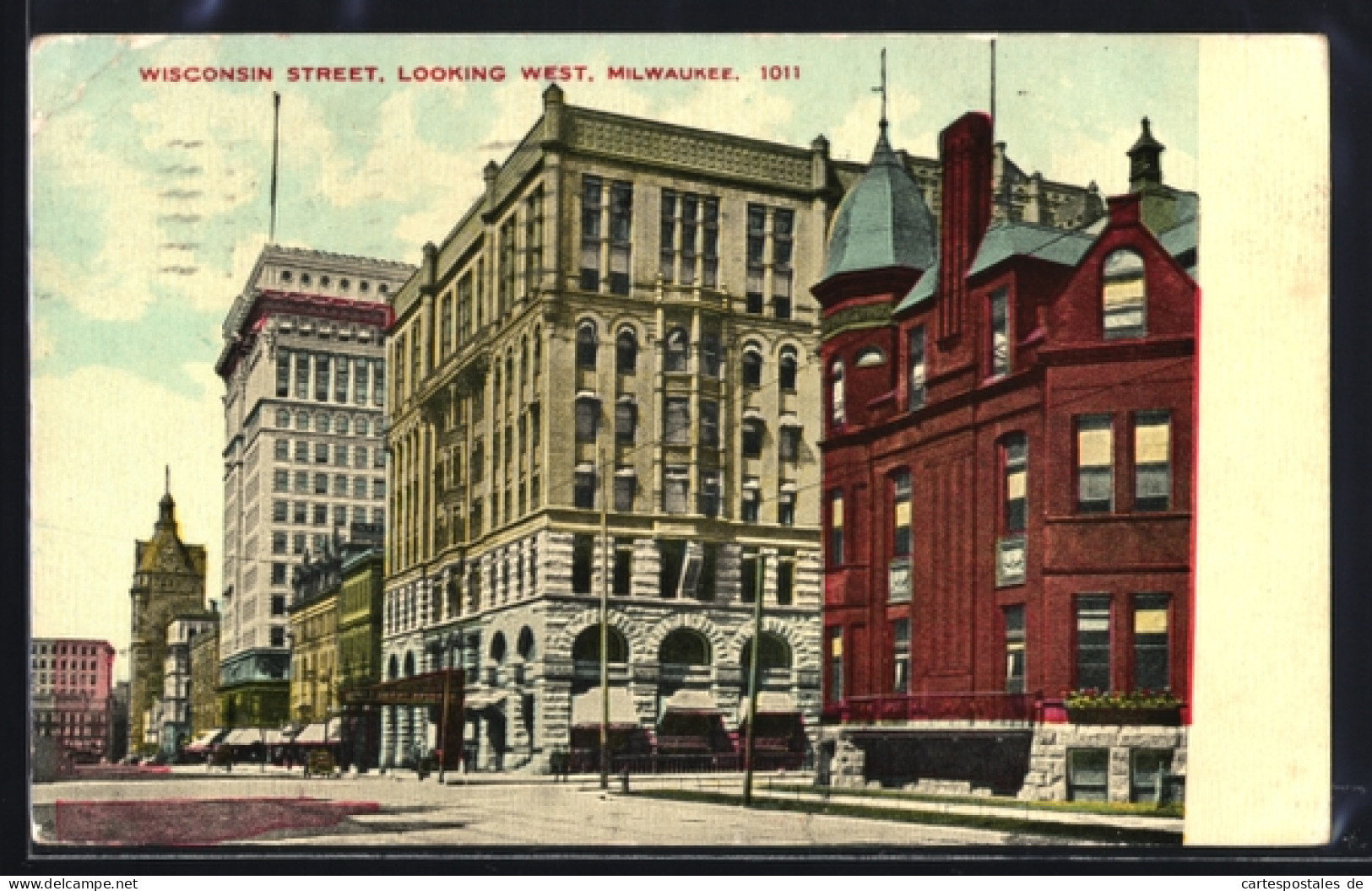 AK Milwaukee, WI, Wisconsin Street, looking West
