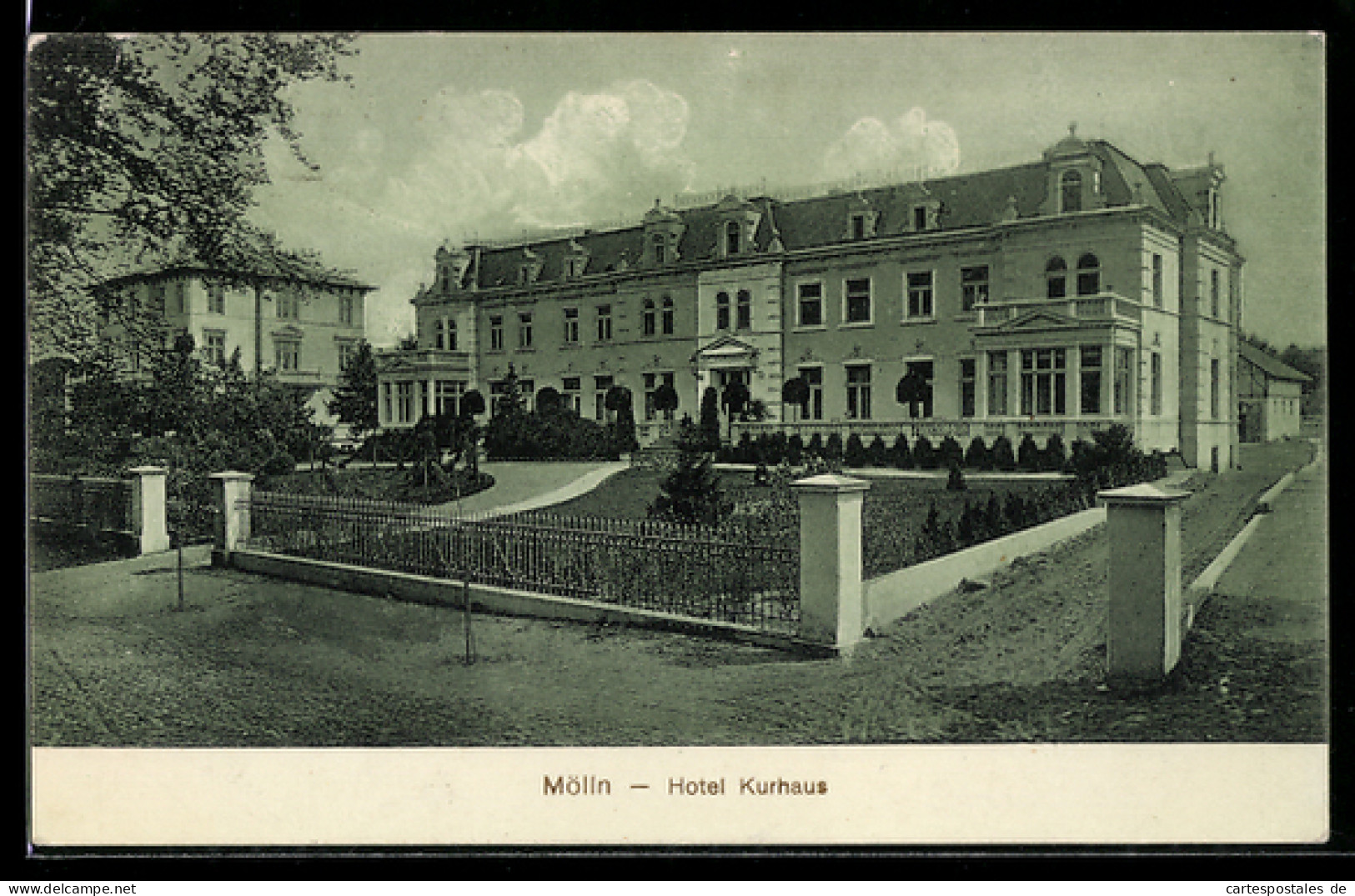 AK Mölln, Hotel Kurhaus, Totalansicht