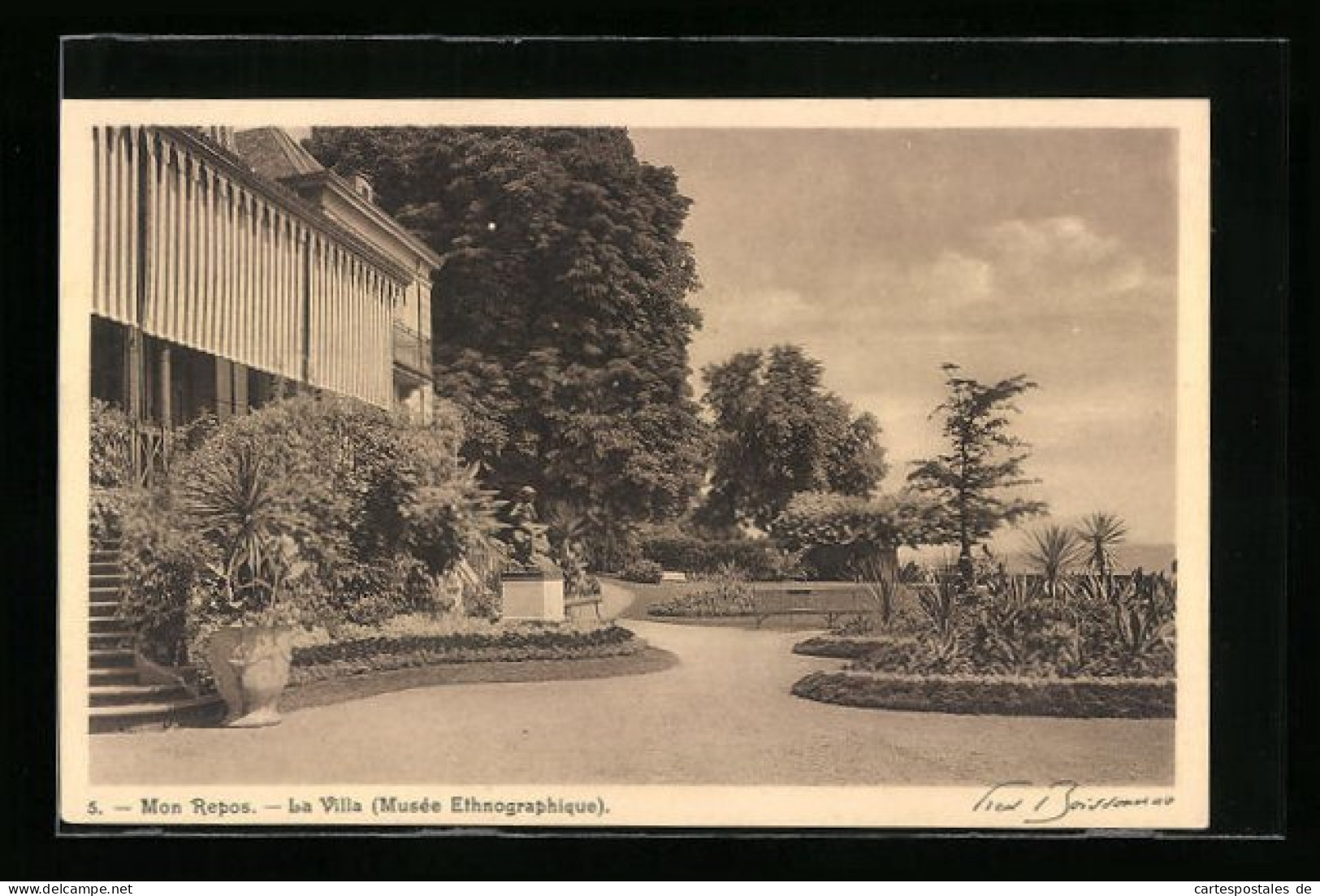 AK Mon Repos, La Villa (Musée Ethnographique)