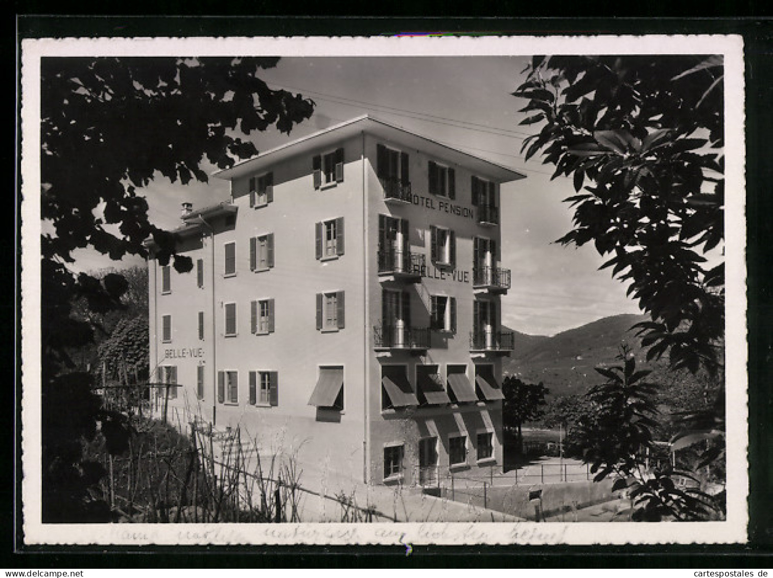 AK Montagnola, Hotel Pension Bellevue