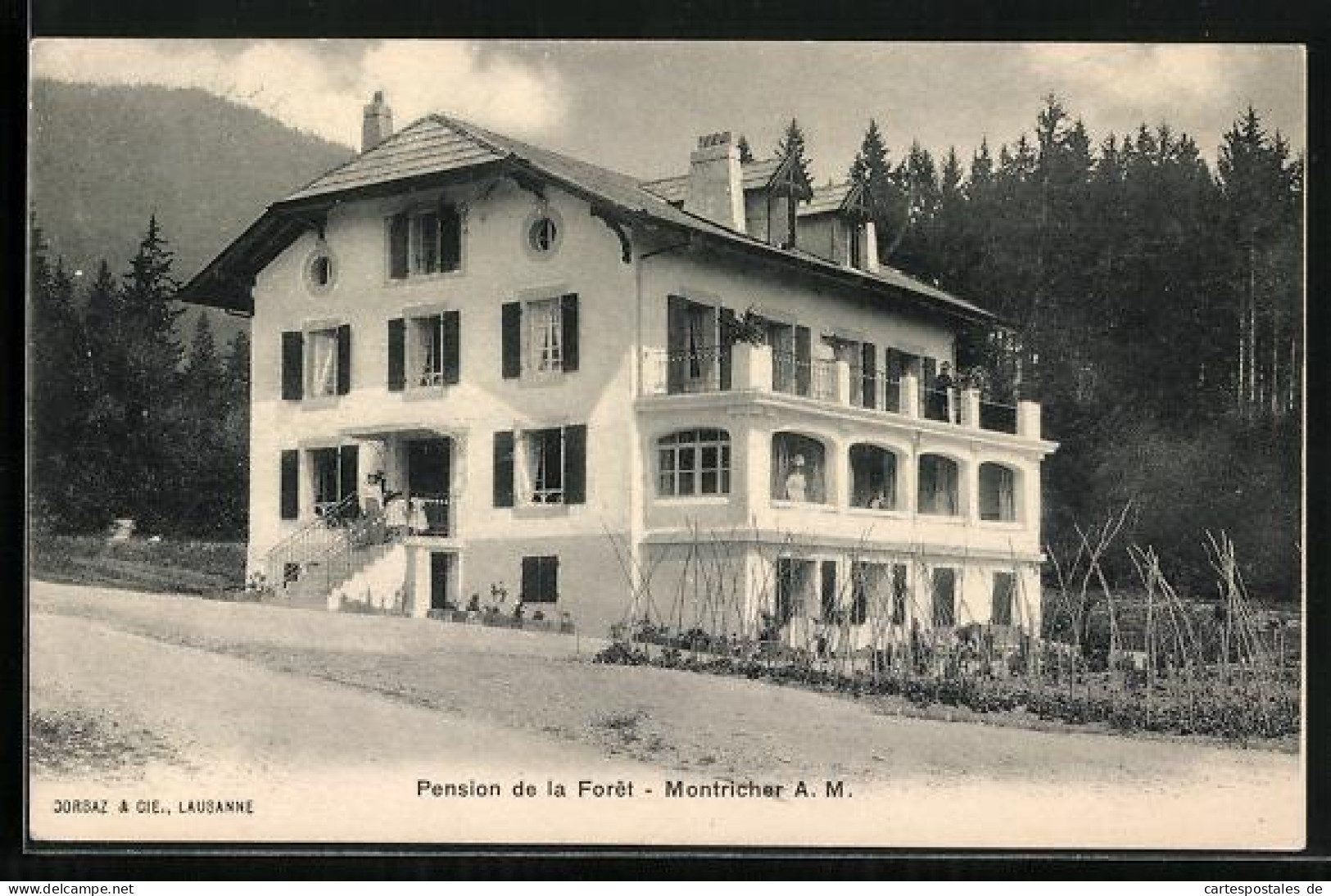 AK Montricher /A. M., Pension de la Forêt