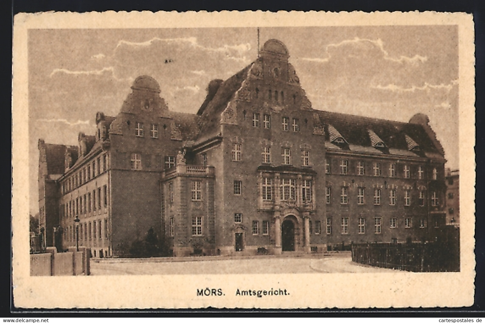 AK Mörs, Blick auf das Amtsgericht