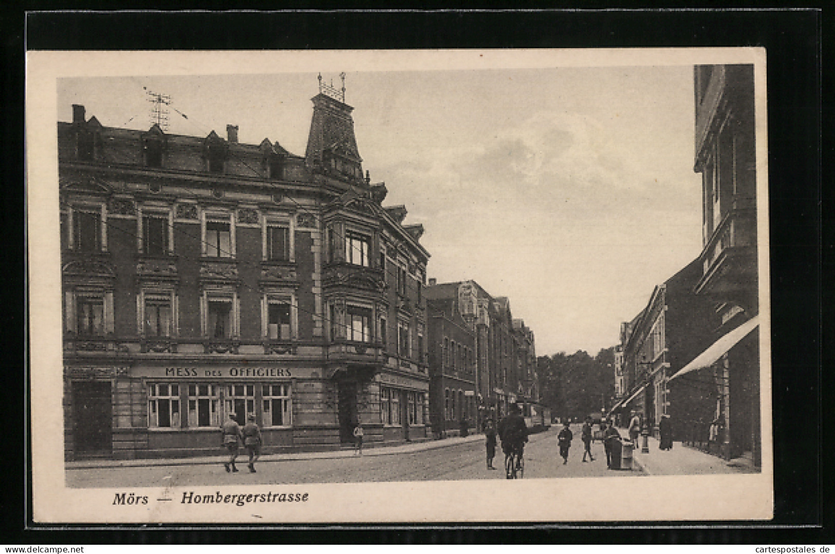 AK Mörs, Mess des Officiers in der Hombergerstrasse