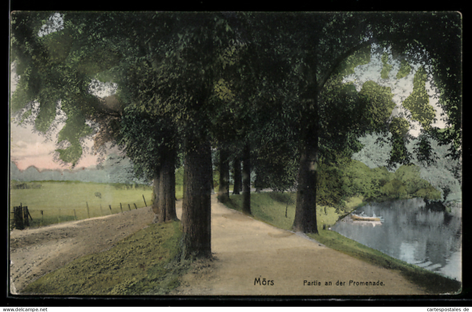 AK Mörs, Partie an der Promenade