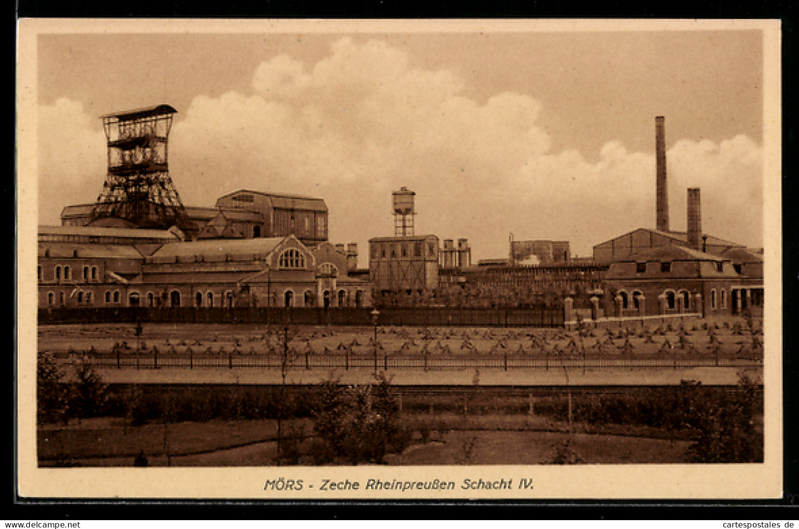 AK Mörs, Zeche Rheinpreussen Schacht IV