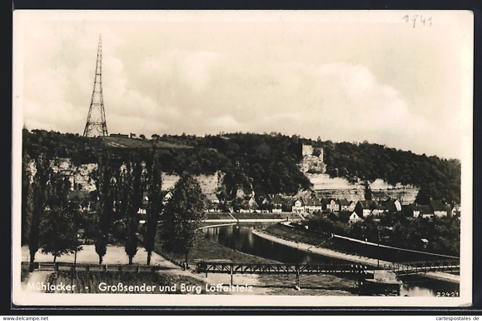 AK Mühlacker, Grosssender und Burg Löffelstelz