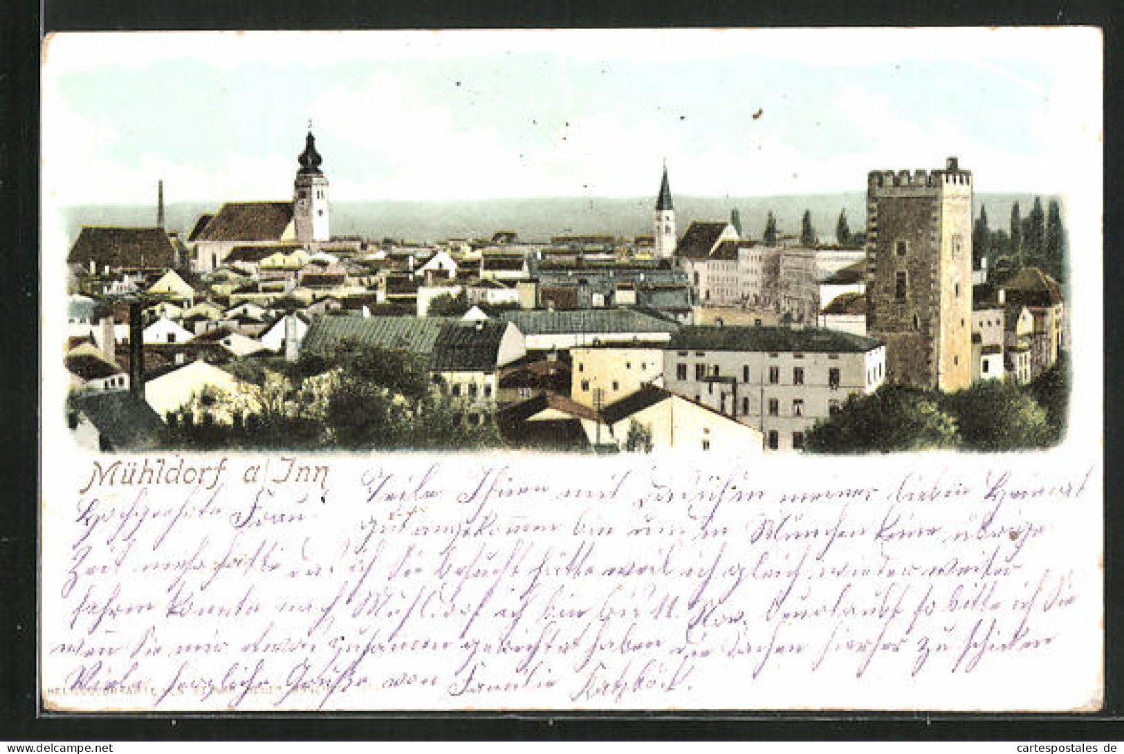 AK Mühldorf a. Inn, Teilansicht