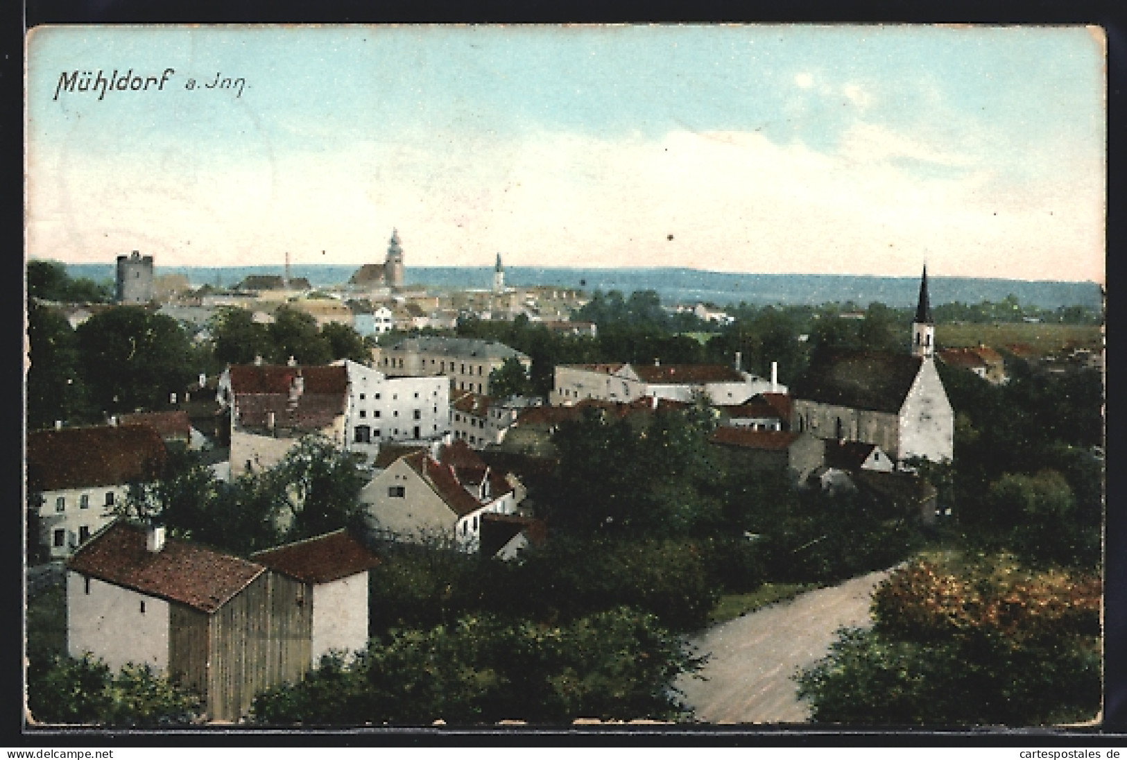 AK Mühldorf am Inn, Gesamtansicht