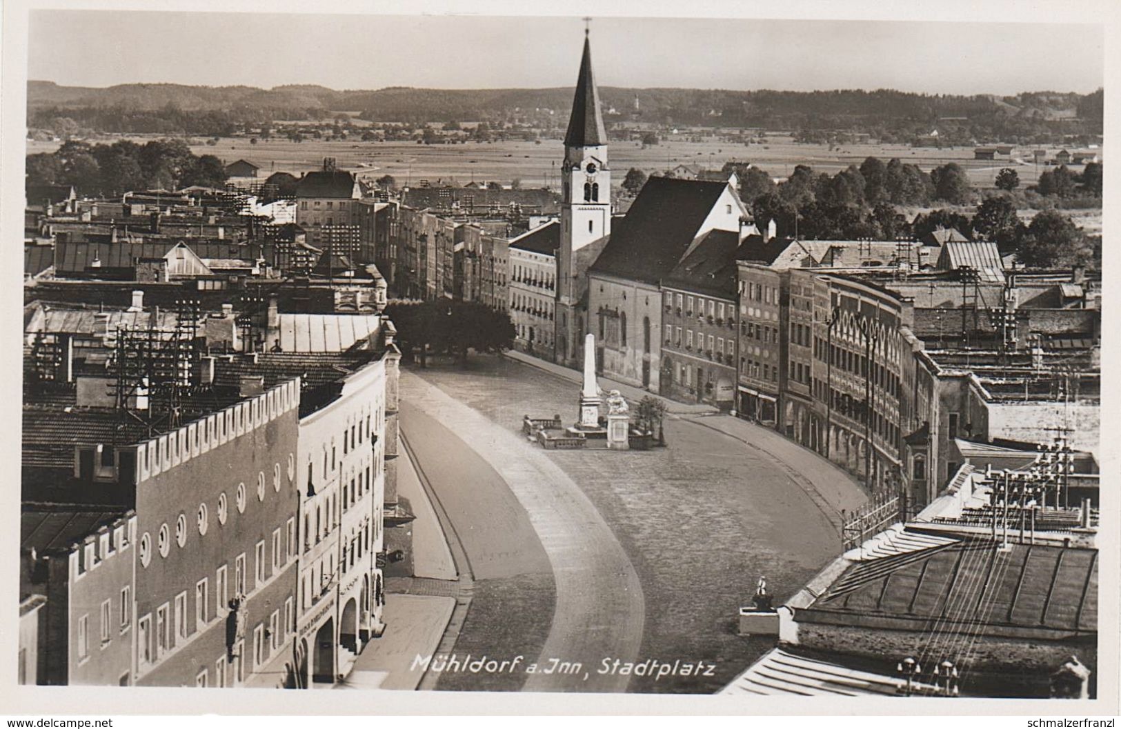 AK Mühldorf Inn Stadtplatz Oberbayern a Töging Erharting Mettenheim Waldkraiburg Polling Altötting Neumarkt Sankt Veit