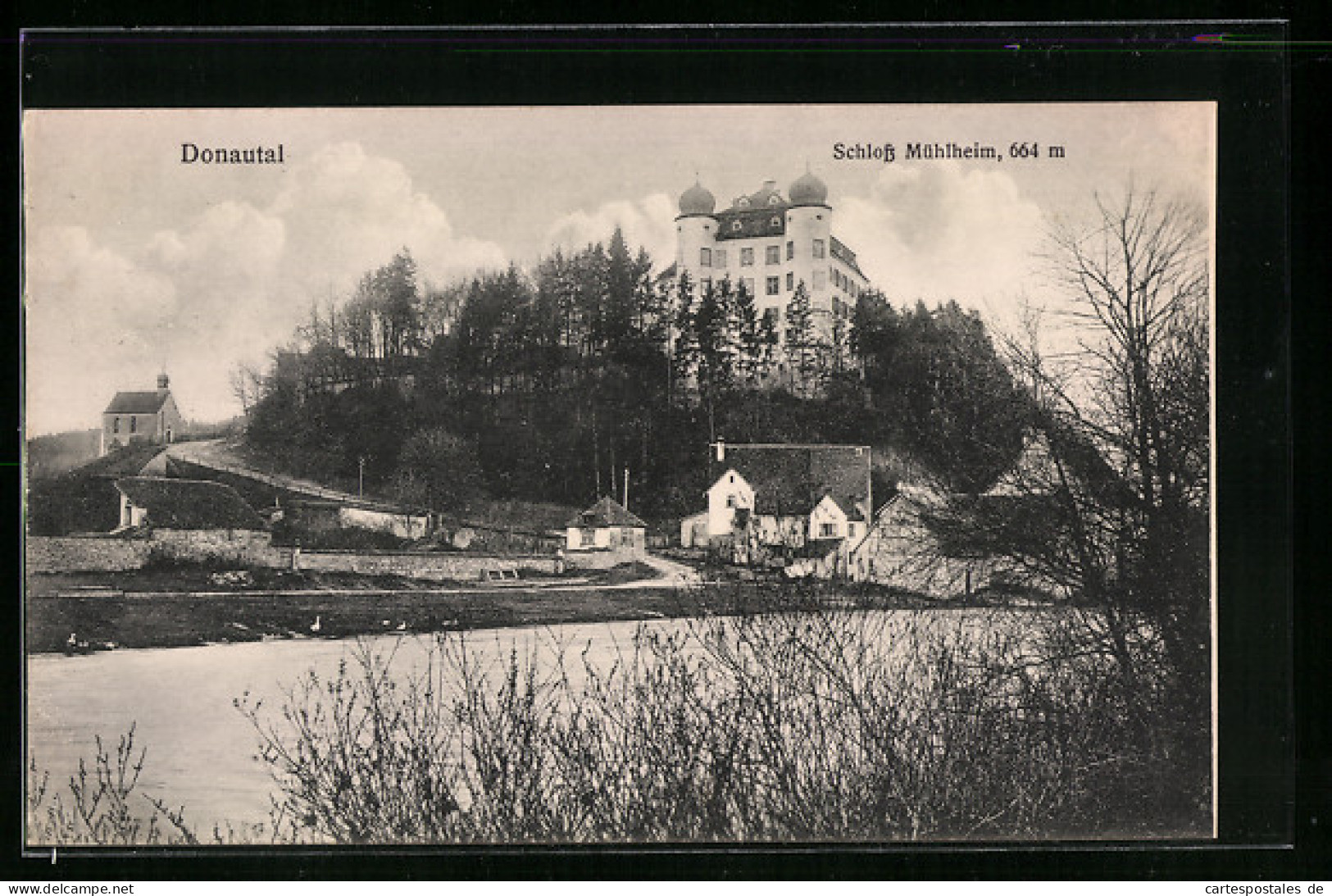 AK Mühlheim, Schloss mit Donautal